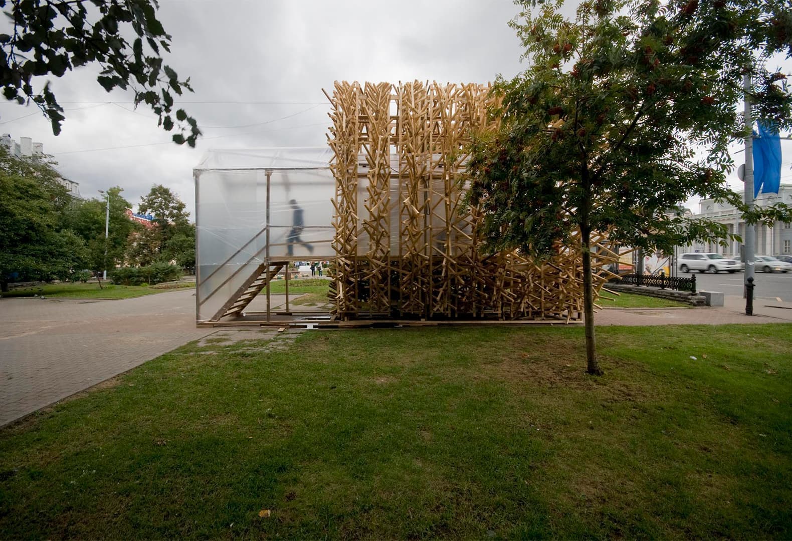 Гармоничная деревянная архитектура Тотана Кузембаева