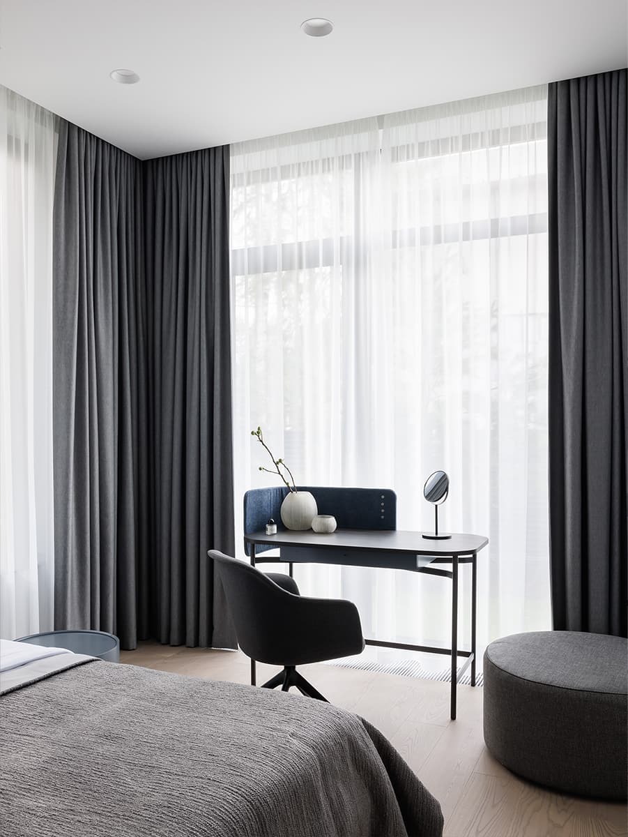 Уютный двухэтажный коттедж для семьи архитектора — проект Юлии Скачковой