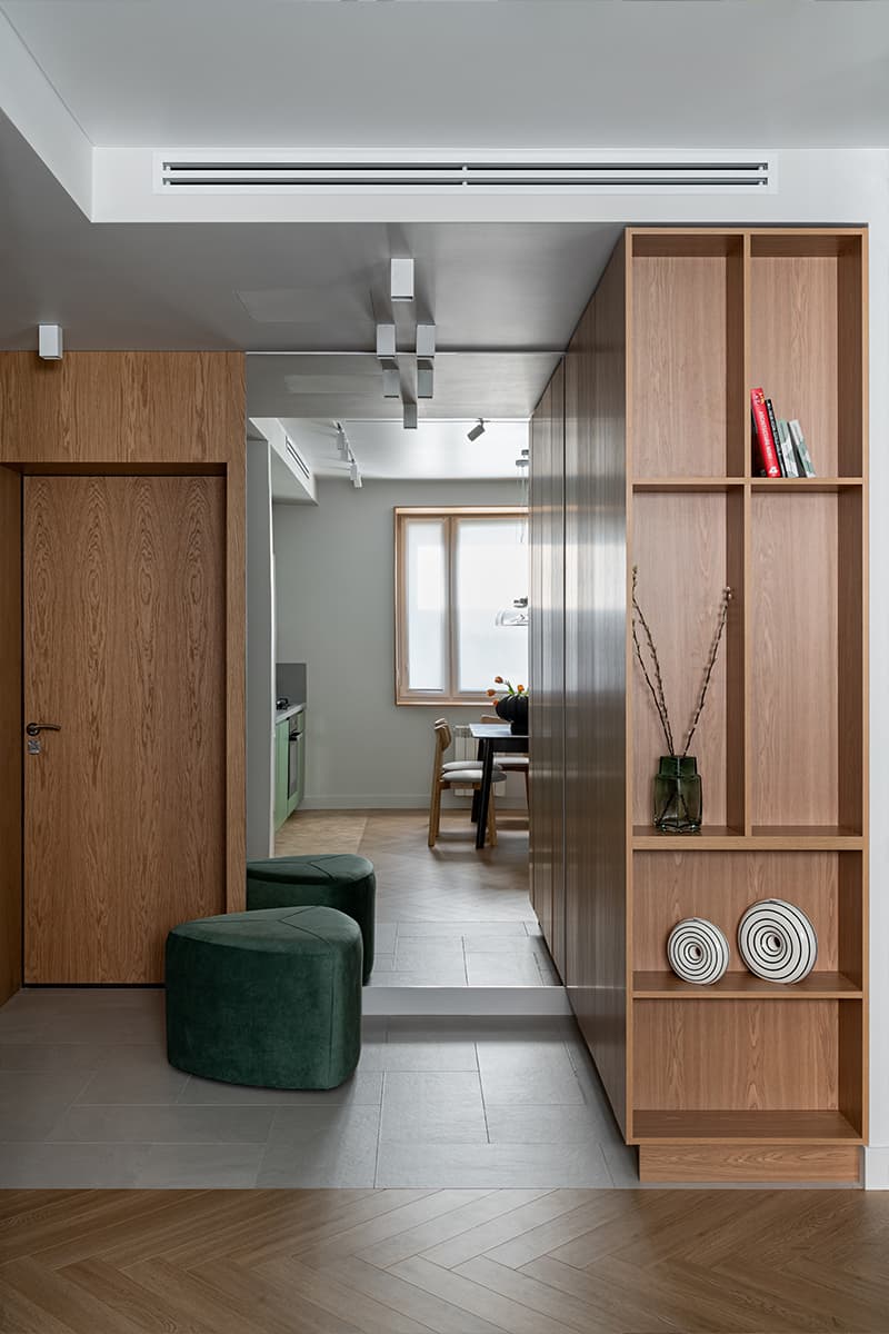 Пастельные оттенки в интерьере небольшой семейной квартиры — проект LR Design Atelier