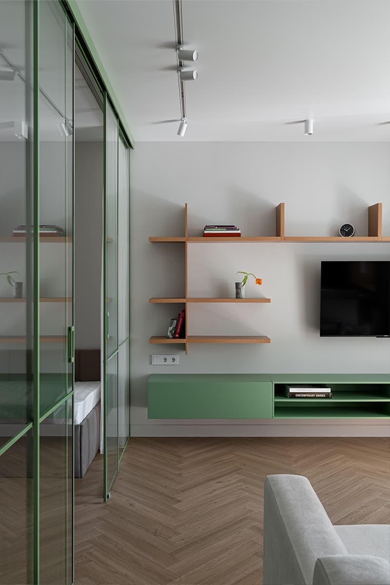 Пастельные оттенки в интерьере небольшой семейной квартиры — проект LR Design Atelier