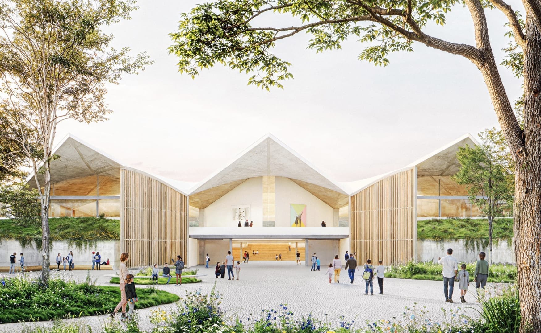 Herzog & de Meuron и EHDD проектируют музей дизайна в Калифорнии Herzog & de Meuron и EHDD проектируют музей дизайна в Калифорнии