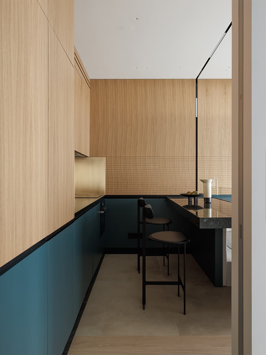 Наполненный теплом интерьер квартиры на берегу Финского залива — проект Background Studio