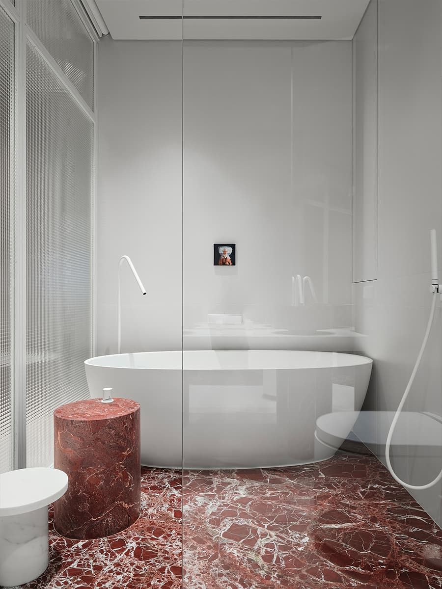 Эклектичный интерьер семейной квартиры с петербургским характером — проект DA Bureau