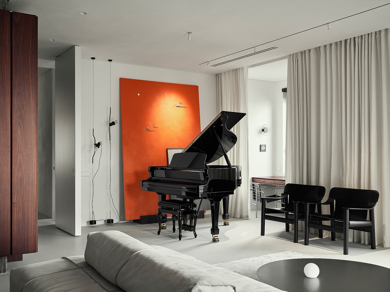 Эклектичный интерьер семейной квартиры с петербургским характером — проект DA Bureau