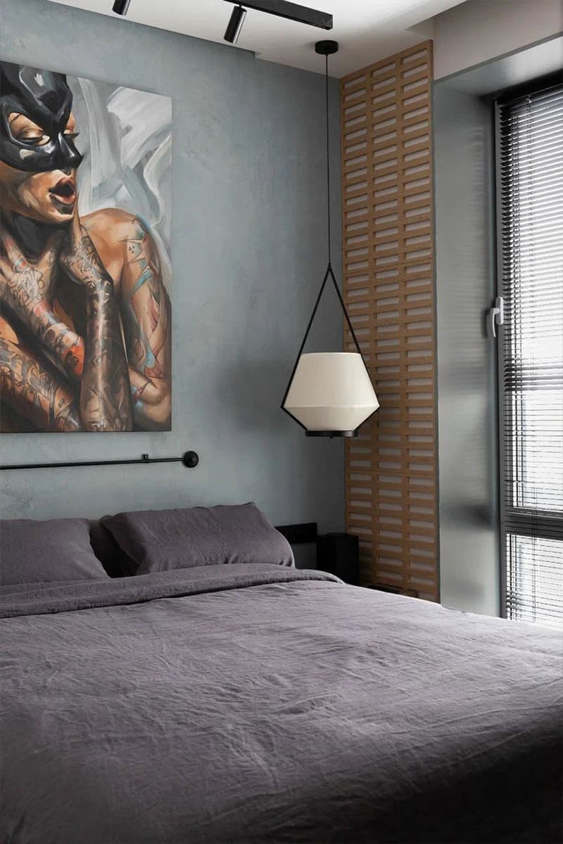 Небанальный интерьер квартиры с мужским характером — проект студии PiSA Design w3