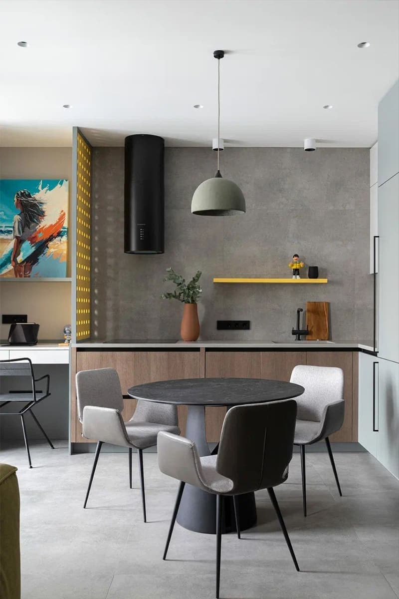 Небанальный интерьер квартиры с мужским характером — проект студии PiSA Design