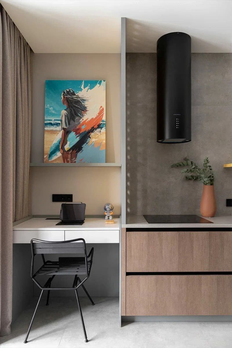 Небанальный интерьер квартиры с мужским характером — проект студии PiSA Design