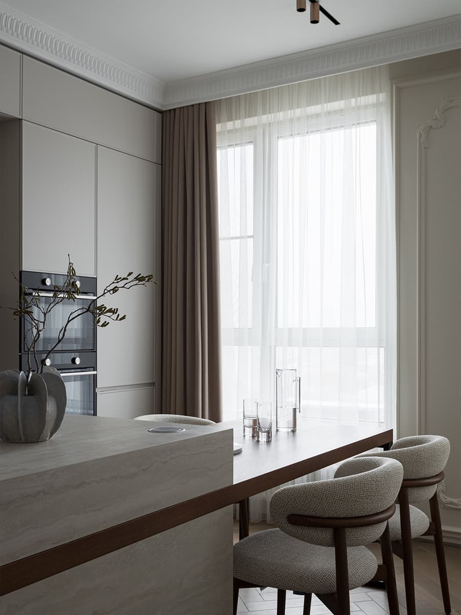 Квартира на вырост: сдержанный интерьер для родителей и ребенка — проект бюро STARIKOVA.ARCHITECTS