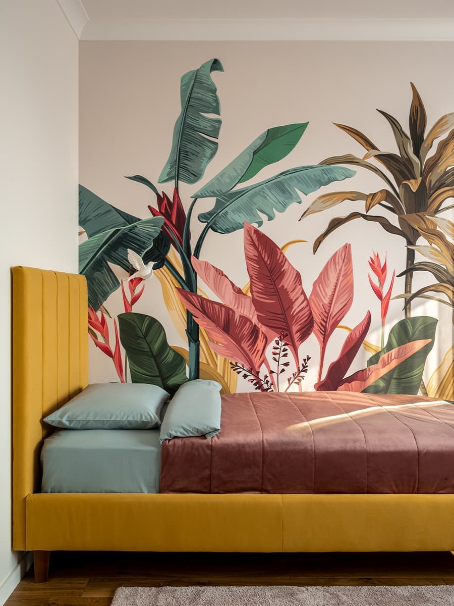 Теплая терракота и травянистые оттенки в интерьере для сотрудников киноиндустрии — проект бюро Archiline