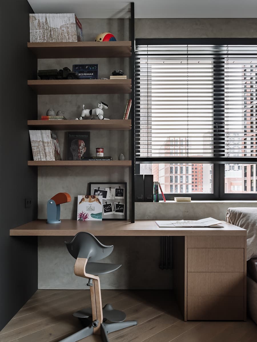 Строгий интерьер квартиры для семьи дизайнера — проект студии Nashe Interiors