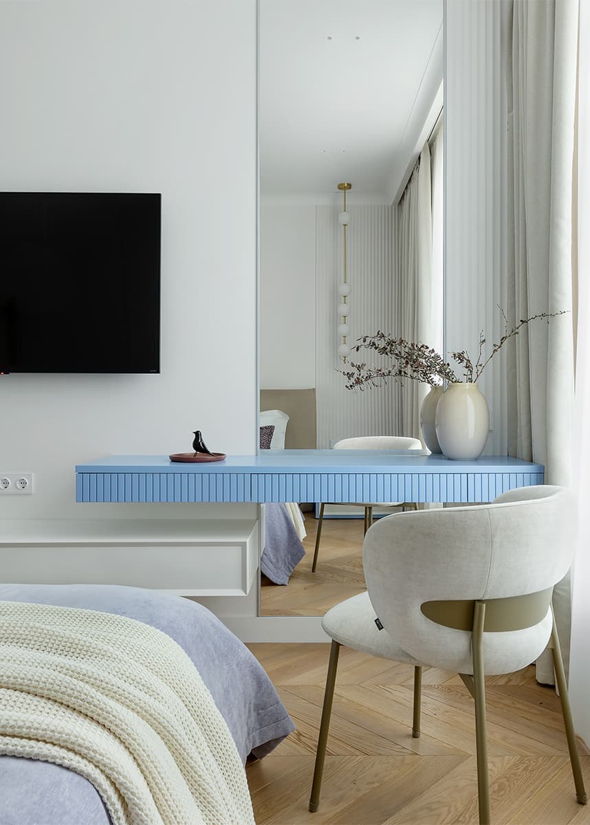 Ощущение воздуха в нескучном интерьере для семьи из Казани — проект Ксении Авериной