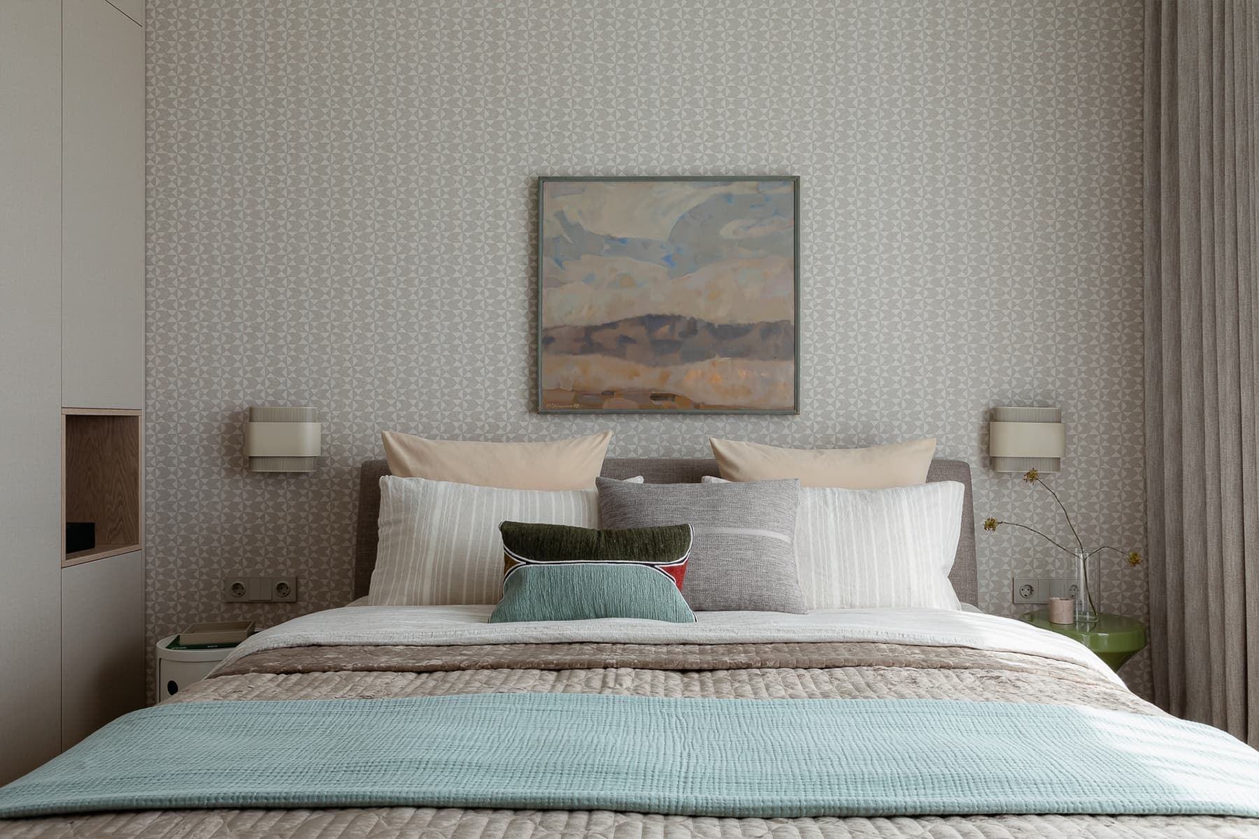 Дух морских путешествий в интерьере небольшой квартиры для пары — проект Ольги Евдокимовой