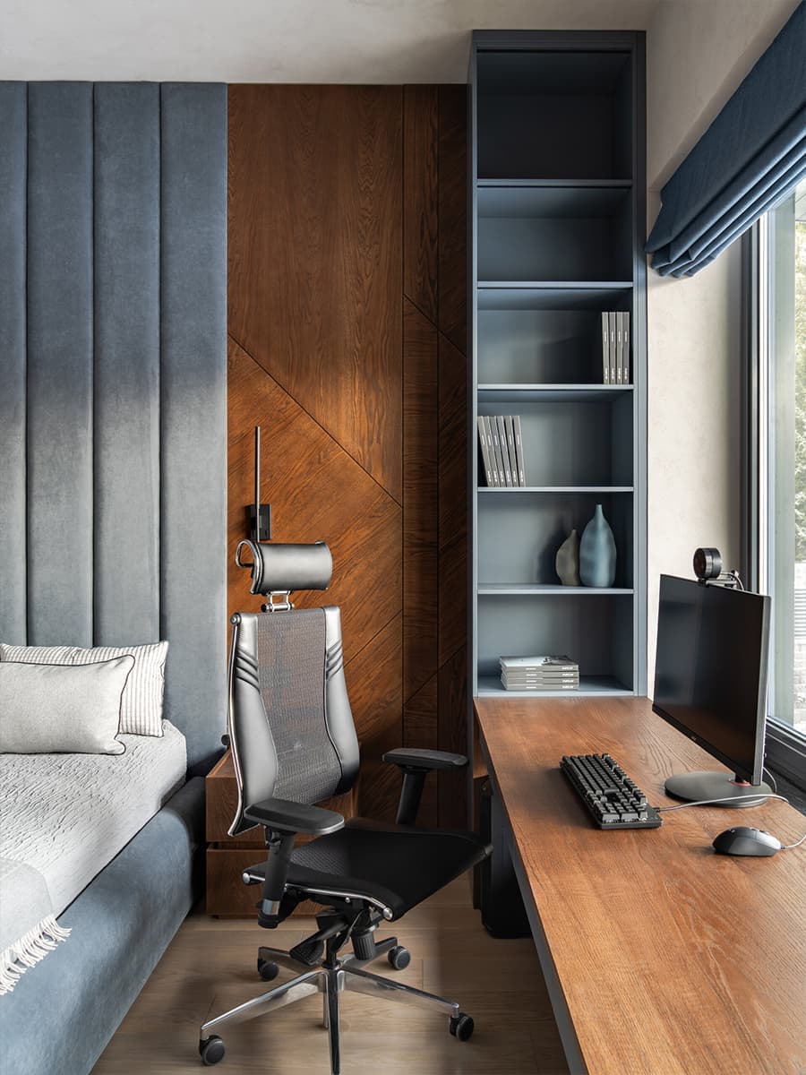 Образ альпийского шале в интерьере загородного дома — проект Александра Сенчугова