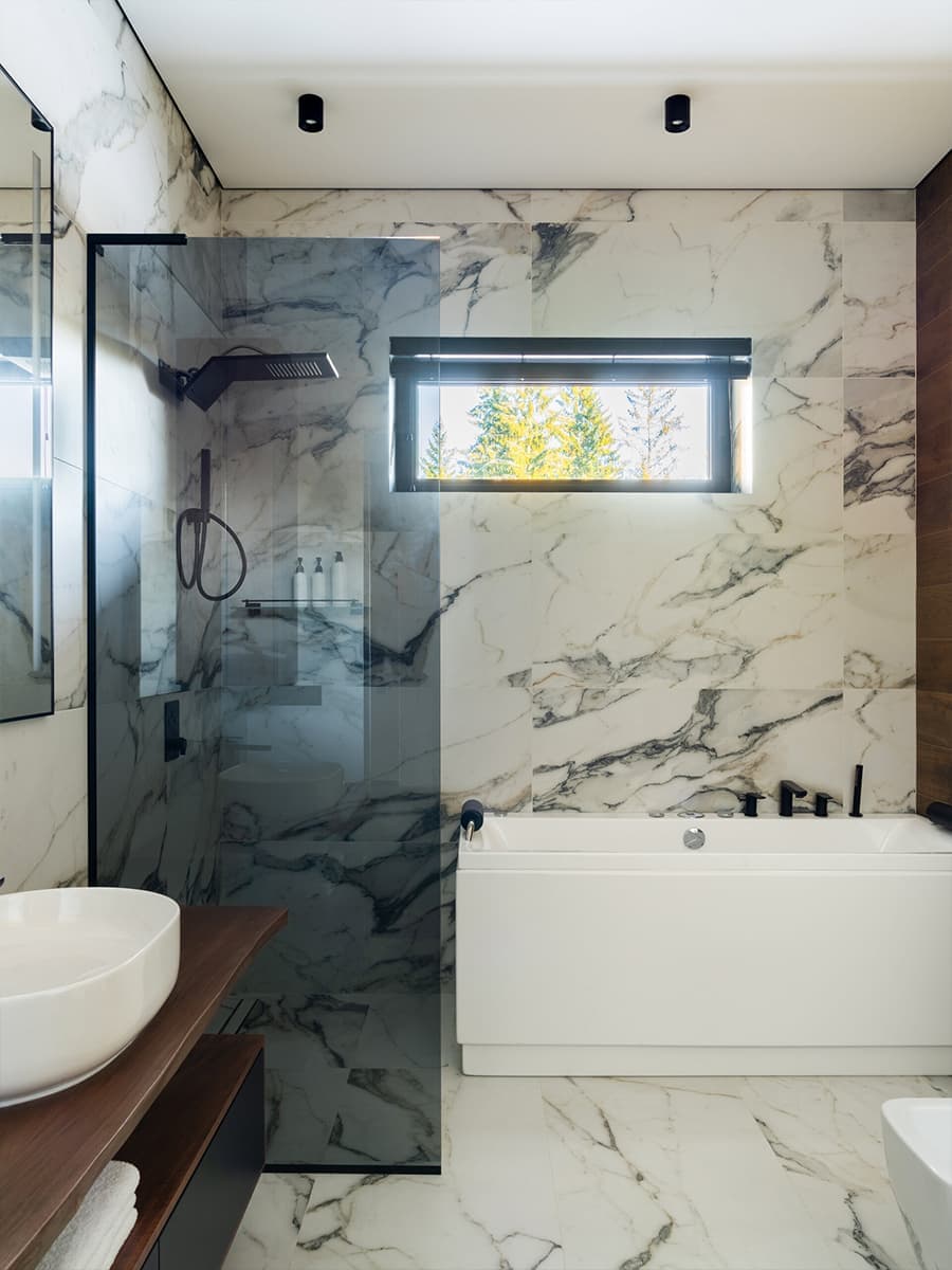 Образ альпийского шале в интерьере загородного дома — проект Александра Сенчугова