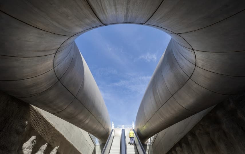 Аниш Капур спроектировал станцию метро в Неаполе