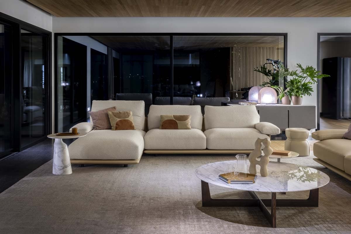 Poltrona Frau представила диван Blisscape по дизайну Ludovica Serafini + Roberto Palomba Poltrona Frau представила диван Blisscape по дизайну Ludovica Serafini + Roberto Palomba