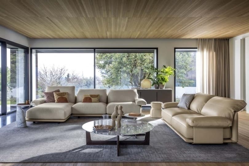 Poltrona Frau представила диван Blisscape по дизайну Ludovica Serafini + Roberto Palomba