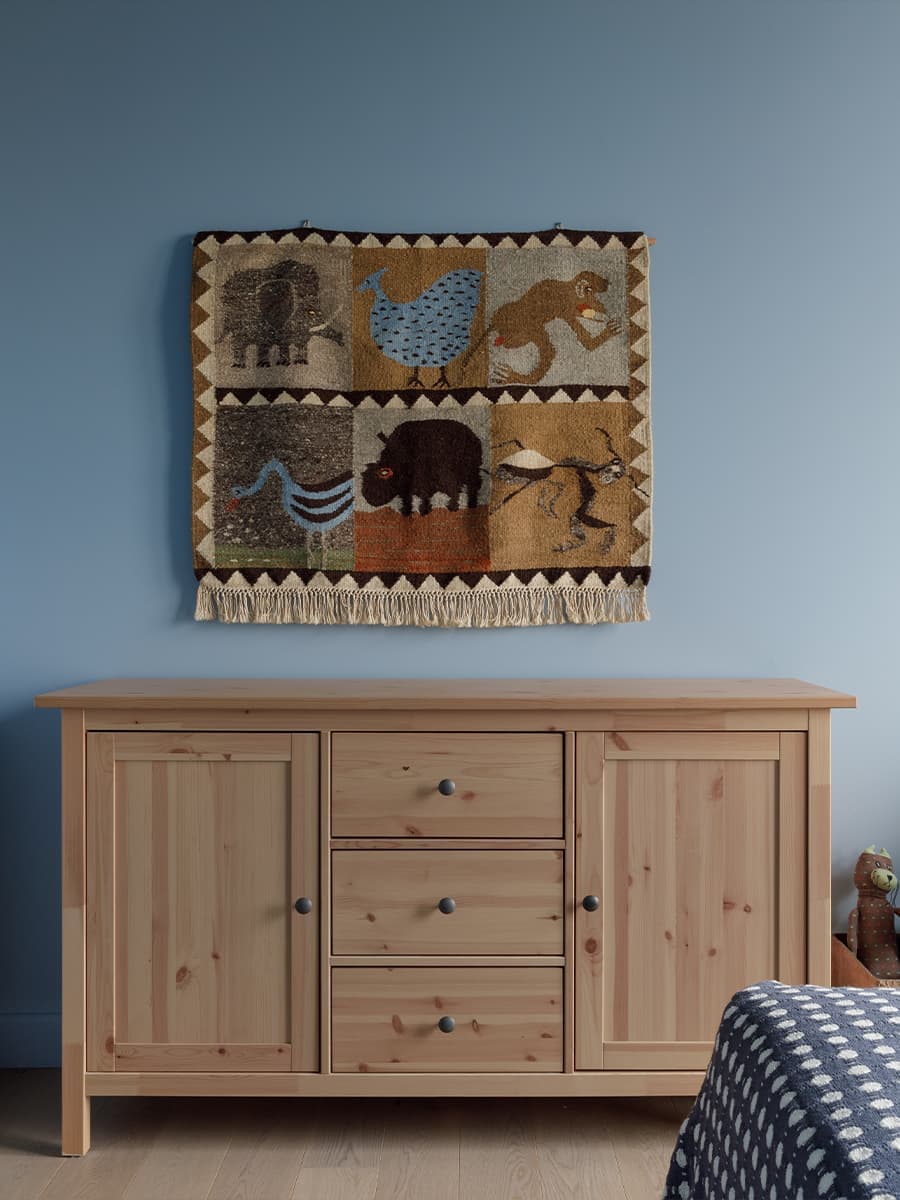 Обилие цвета в интерьере квартиры с четырьмя спальнями — проект Юлии Зайцевой