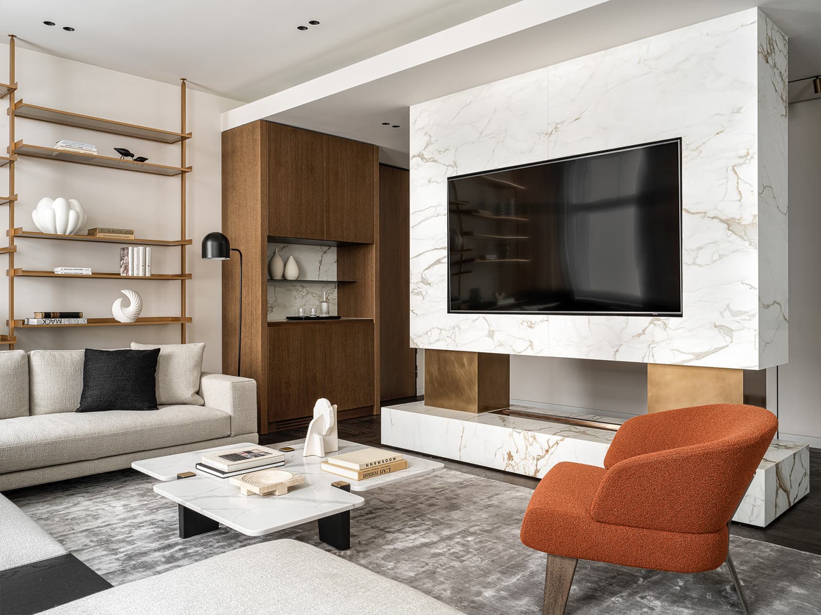 Обволакивающая палитра материалов в интерьере респектабельного офиса — проект бюро TOU Architects