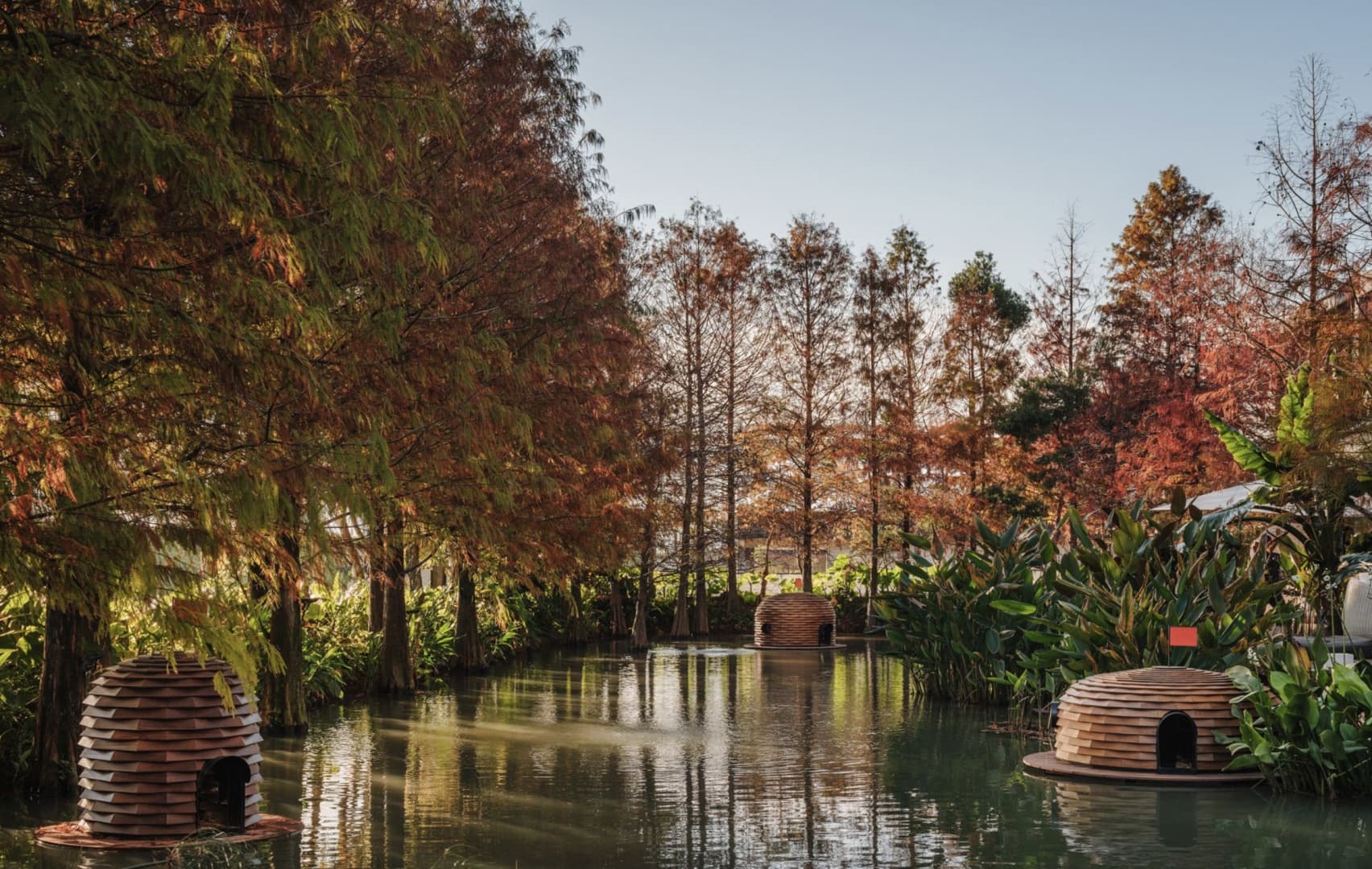 Дизайнер из Тайваня придумал укрытия для уток Дизайнер из Тайваня придумал укрытия для уток