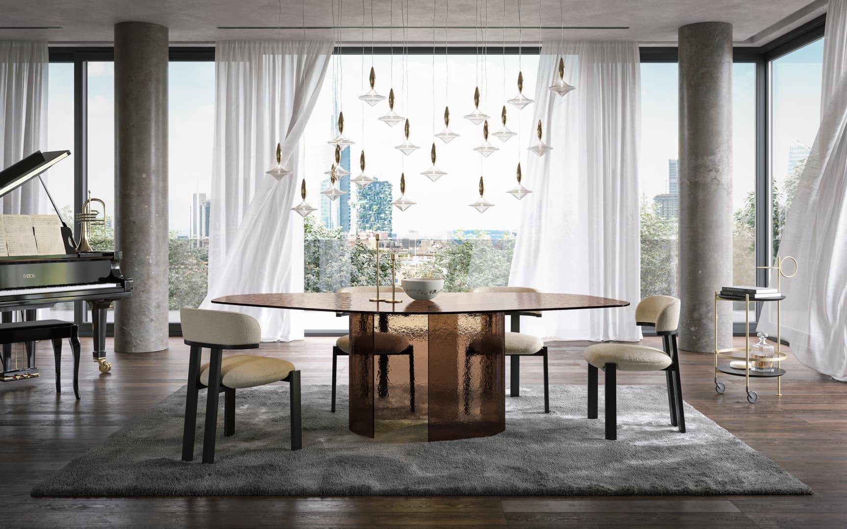 Гармония, воплощенная в форме: новинки фабрики Tonin Casa Гармония, воплощенная в форме: новинки фабрики Tonin Casa