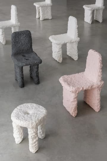 Макс Лэмб сделал мебель из керамики в коллаборации с 1882 Ltd