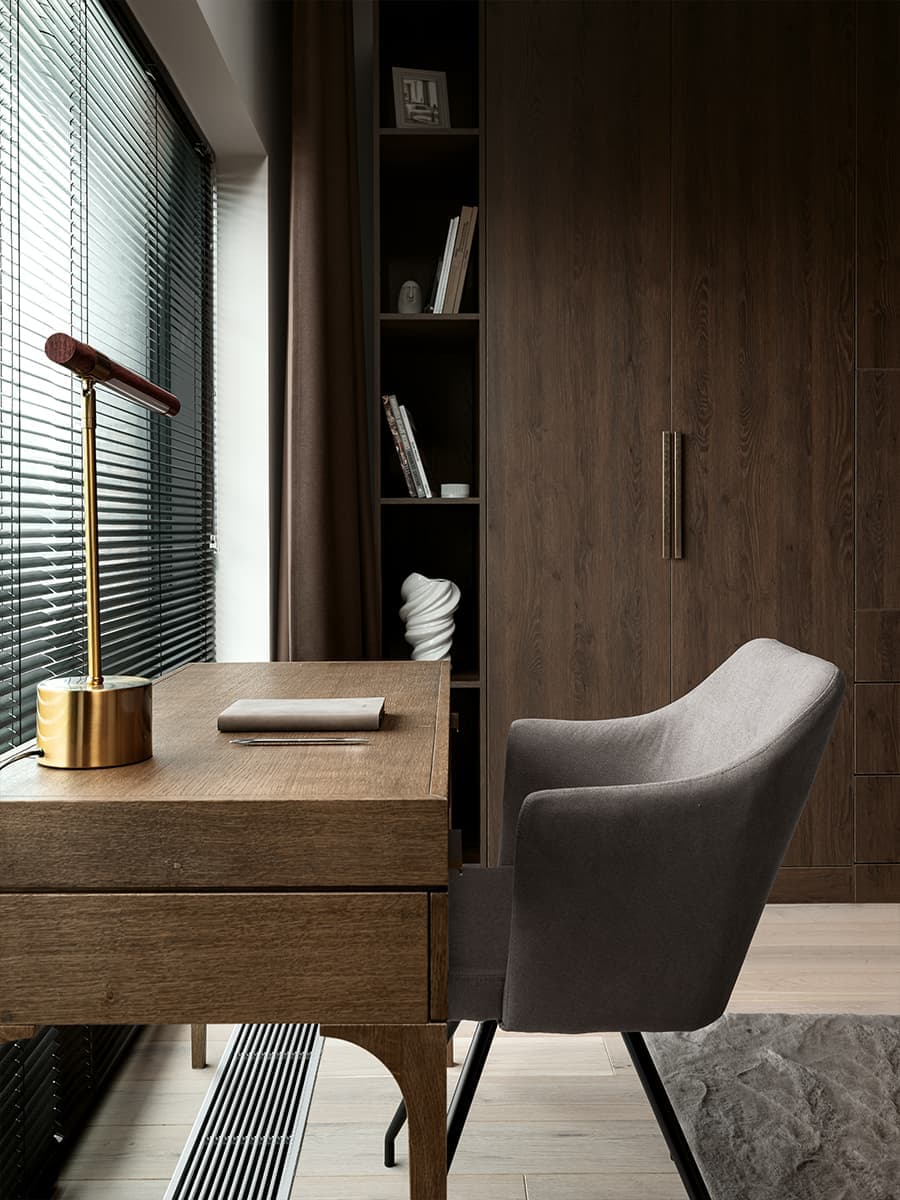 Обволакивающий интерьер квартиры-студии в Москве — проект Yuloo Studio