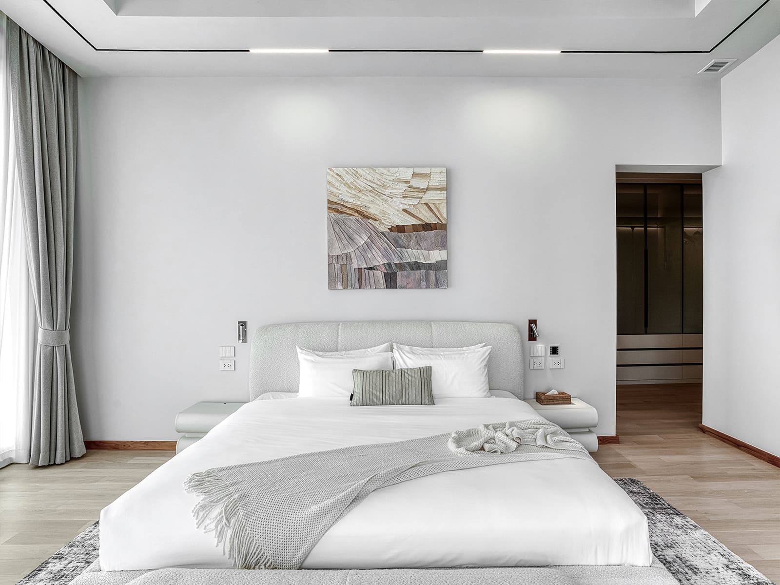 Современный интерьер гостевой виллы в окружении пальм — проект студии LichkoArchitects