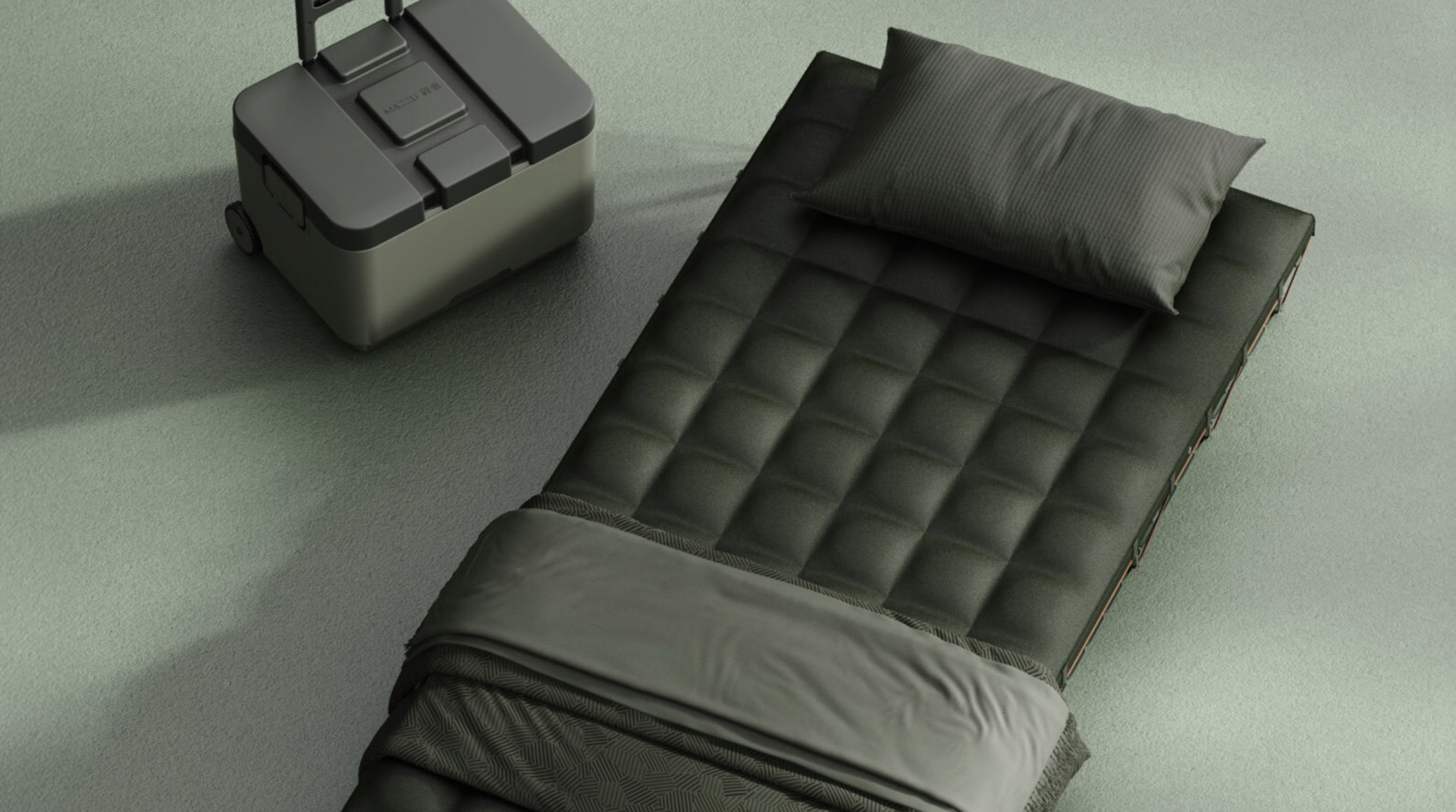 Студия LAYER разработала портативный матрас Студия LAYER разработала портативный матрас