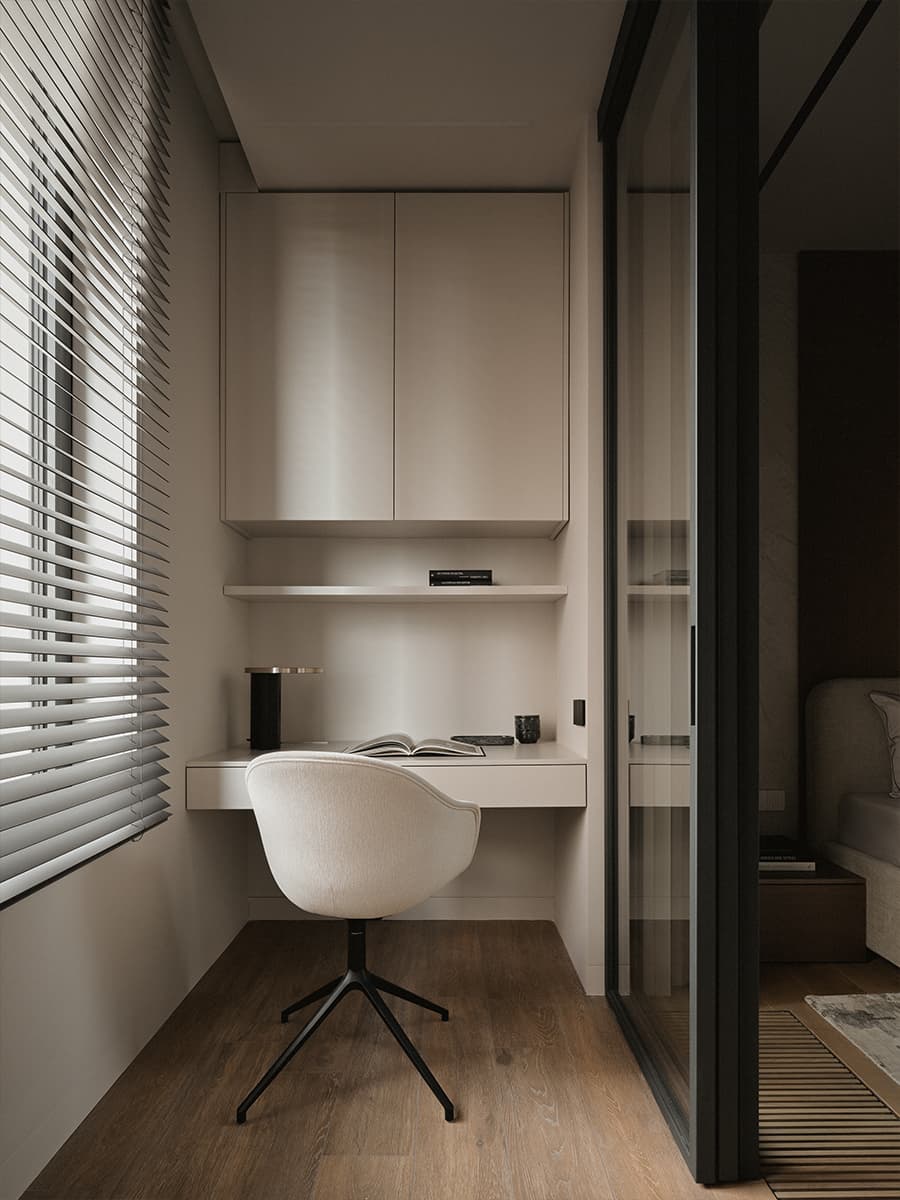 Современная геометрия и природные текстуры в интерьере семейной квартиры — проект студии A&ES