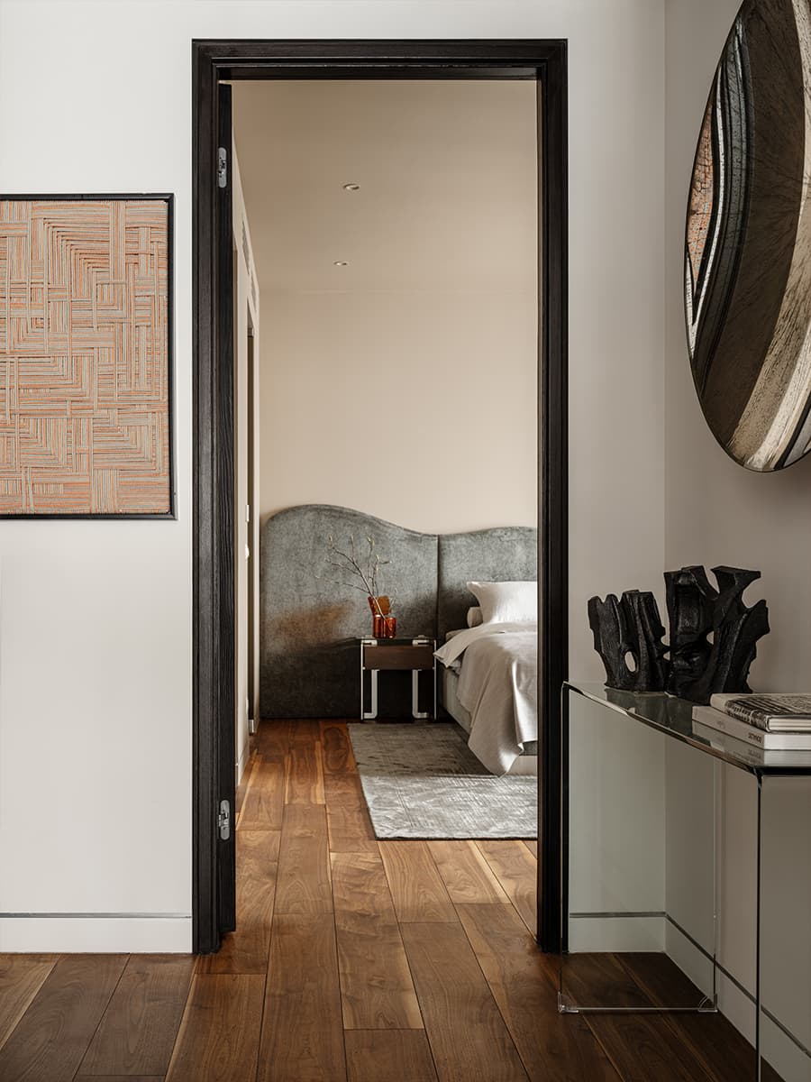 Элегантный интерьер квартиры в небоскребе — проект Юлии Даниловой-Нитусовой