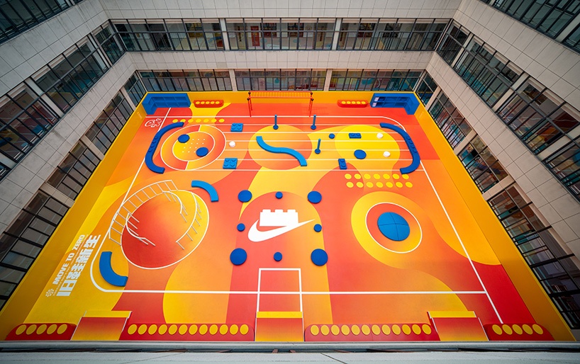 LEGO и Nike преобразили детскую площадку в Шанхае LEGO и Nike преобразили детскую площадку в Шанхае