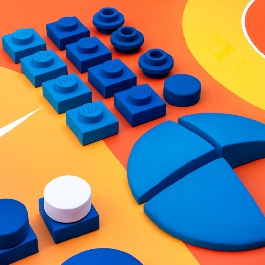 LEGO и Nike преобразили детскую площадку в Шанхае