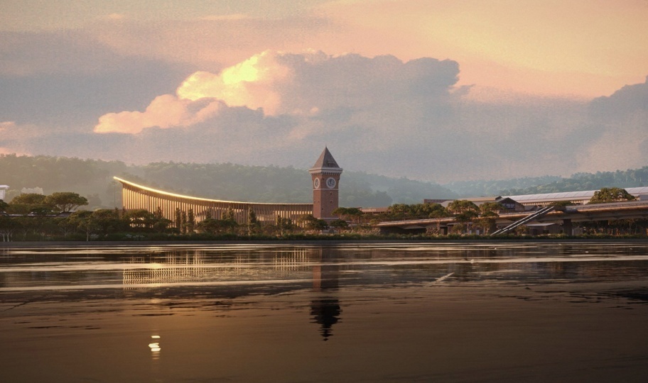 Студия BIG показала проект конференц-центра в Руане