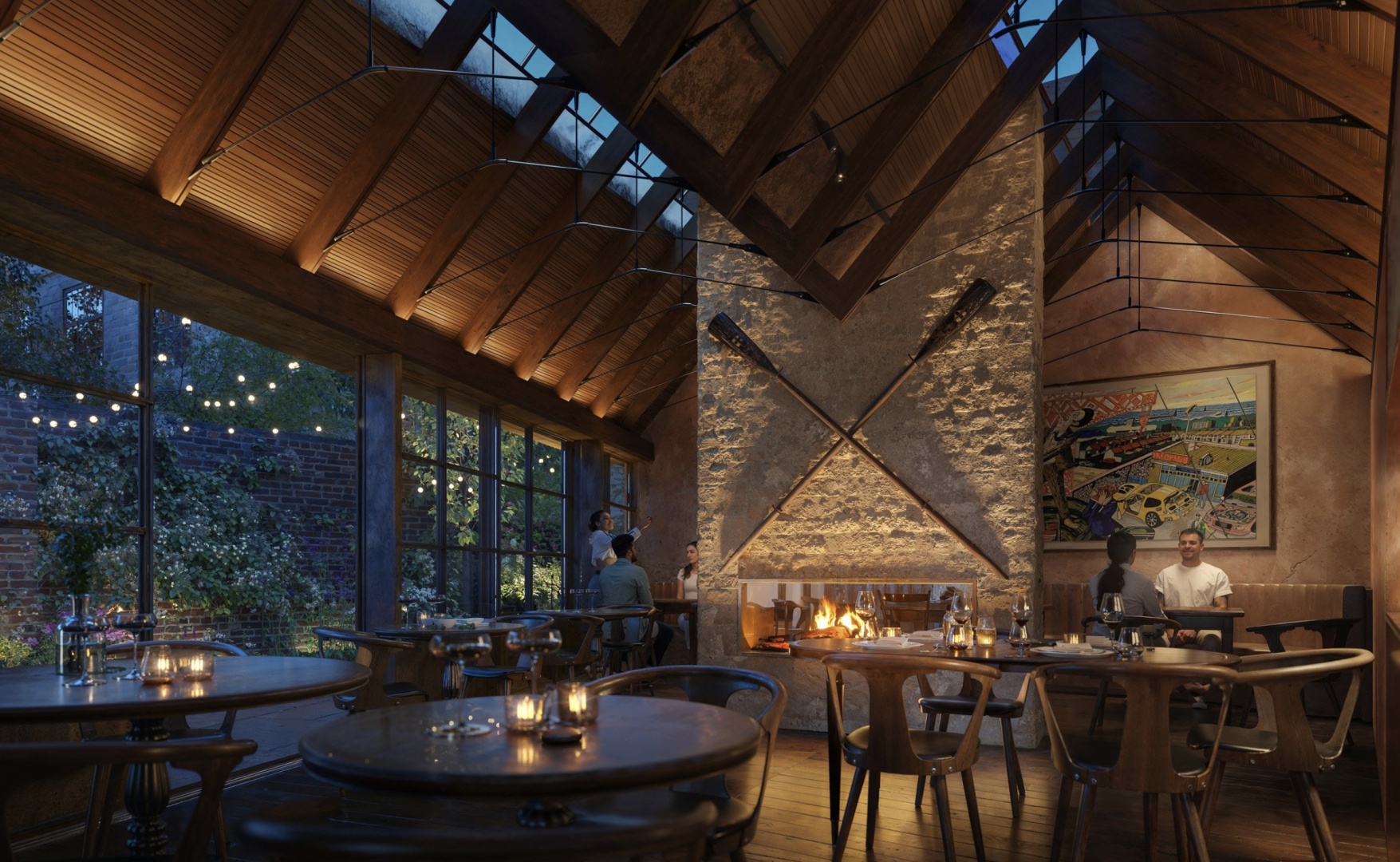 Foster + Partners реконструируют исторический паб в Оксфорде Foster + Partners реконструируют исторический паб в Оксфорде