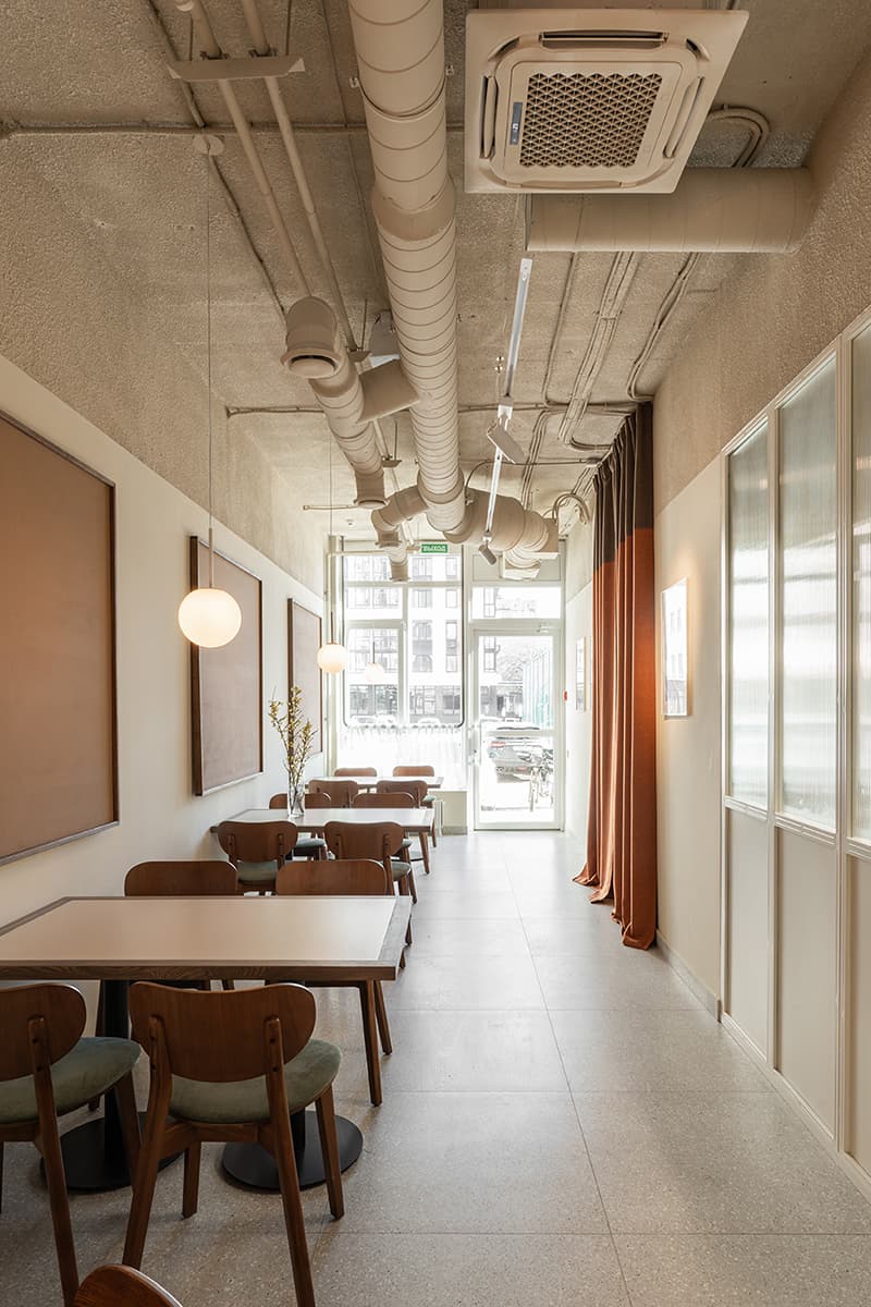 Коричневые и терракотовые тона в интерьере бистро с итальянским характером — проект Анастасии Руденко