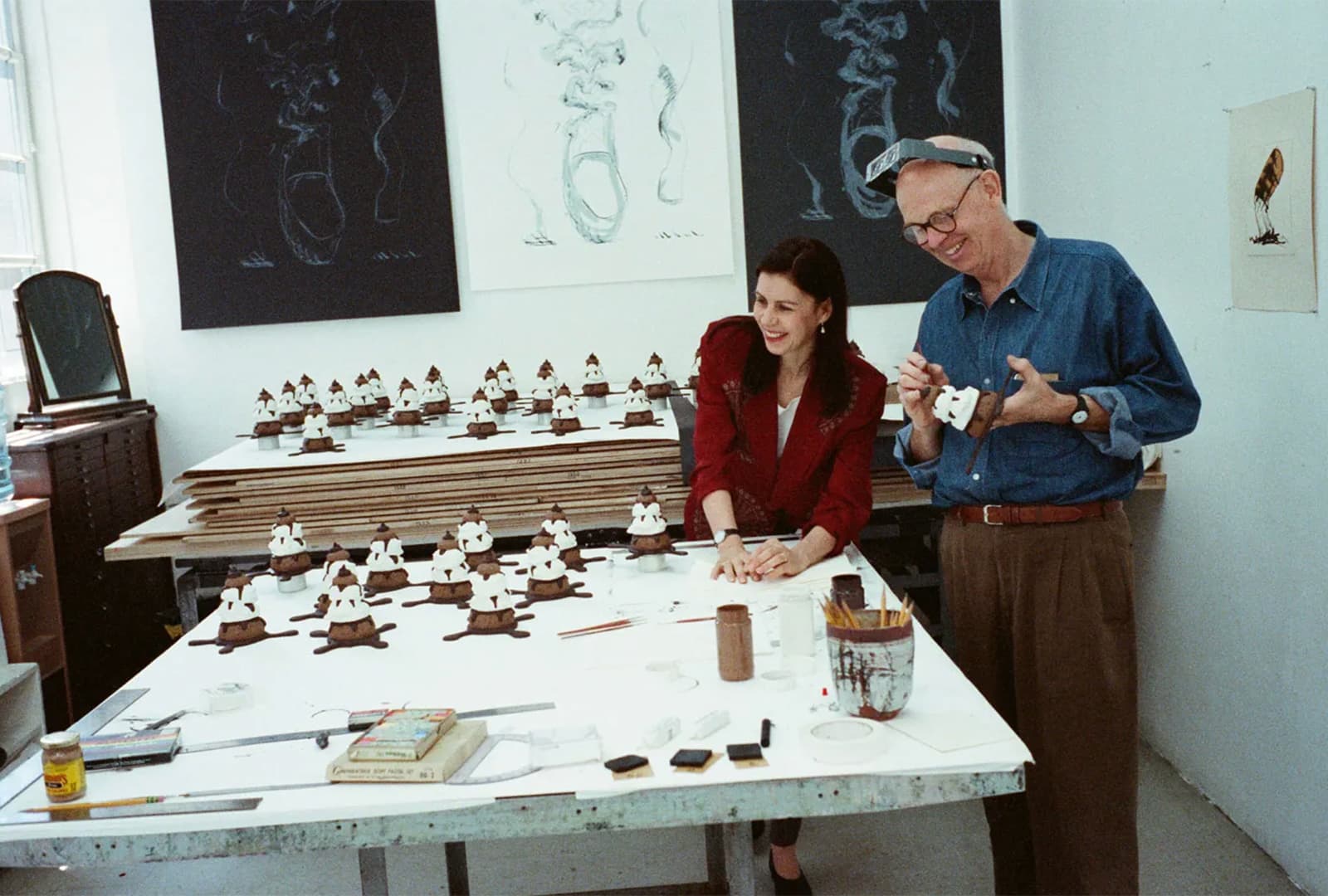 Игра с формами, гиперболизация и ирония в практике Класа Олденбурга и Кошье ван Брюгген