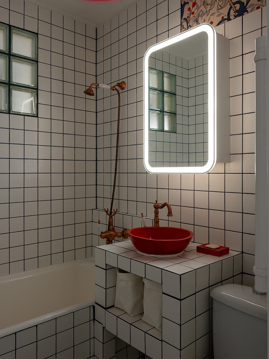 Эклектичный интерьер небольшой квартиры для творческой семьи — проект Анастасии Дуленко