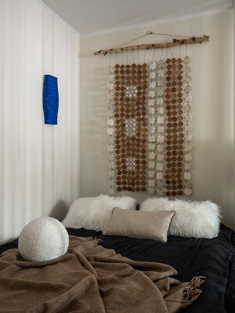 Эклектичный интерьер небольшой квартиры для творческой семьи — проект Анастасии Дуленко