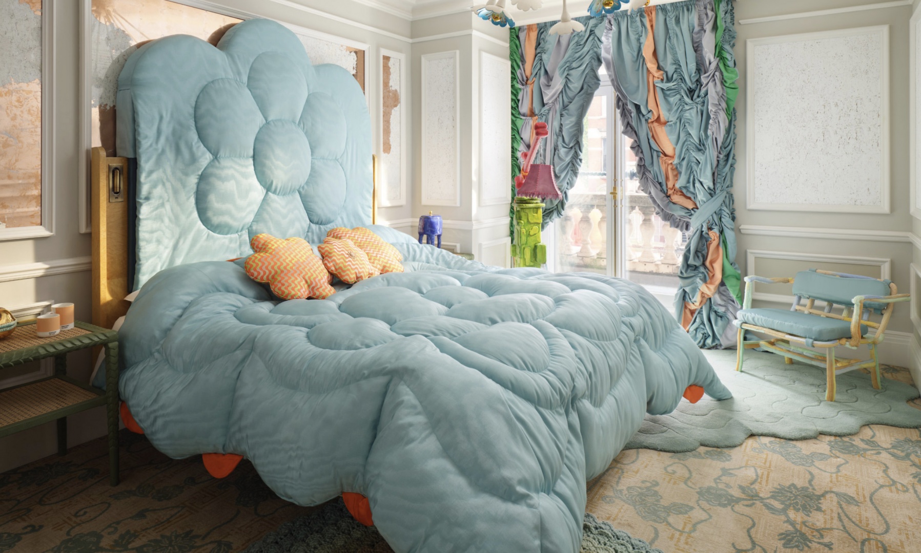 Uchronia оформила номер отеля Mandarin Oriental Hyde Park Uchronia оформила номер отеля Mandarin Oriental Hyde Park