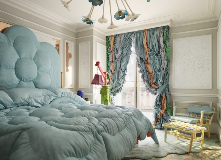 Uchronia оформила номер отеля Mandarin Oriental Hyde Park