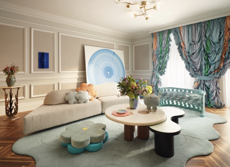 Uchronia оформила номер отеля Mandarin Oriental Hyde Park