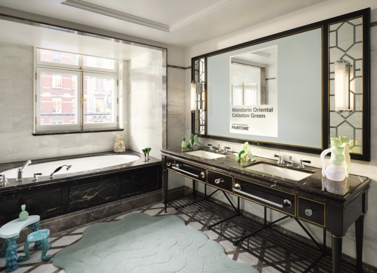 Uchronia оформила номер отеля Mandarin Oriental Hyde Park