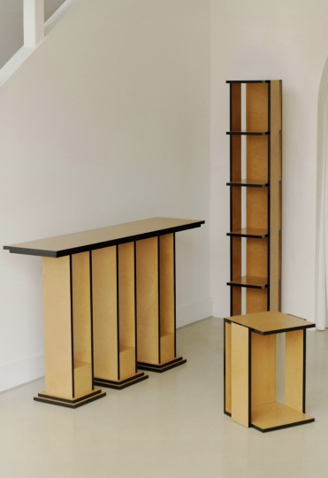 Австралийский дизайнер демонстрирует красоту МДФ в мебели