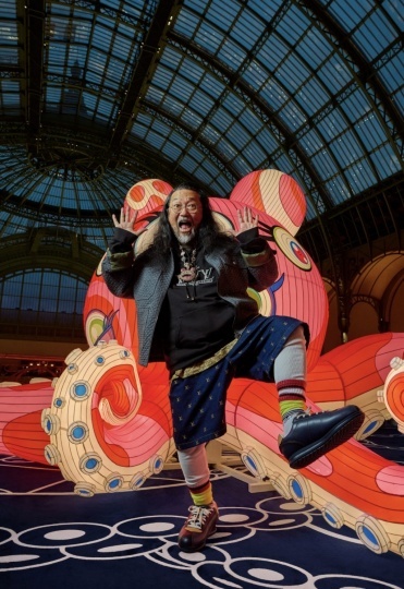 В Гран-пале появилась инсталляция Такаси Мураками и Louis Vuitton