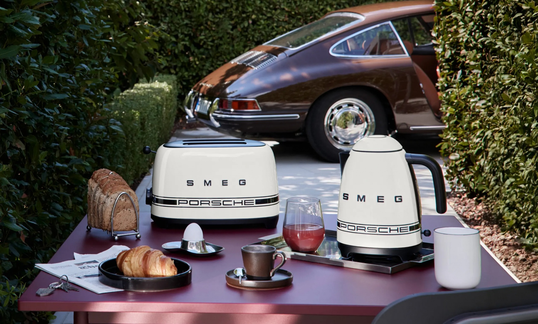 Совместная коллекция Porsche x Smeg Совместная коллекция Porsche x Smeg
