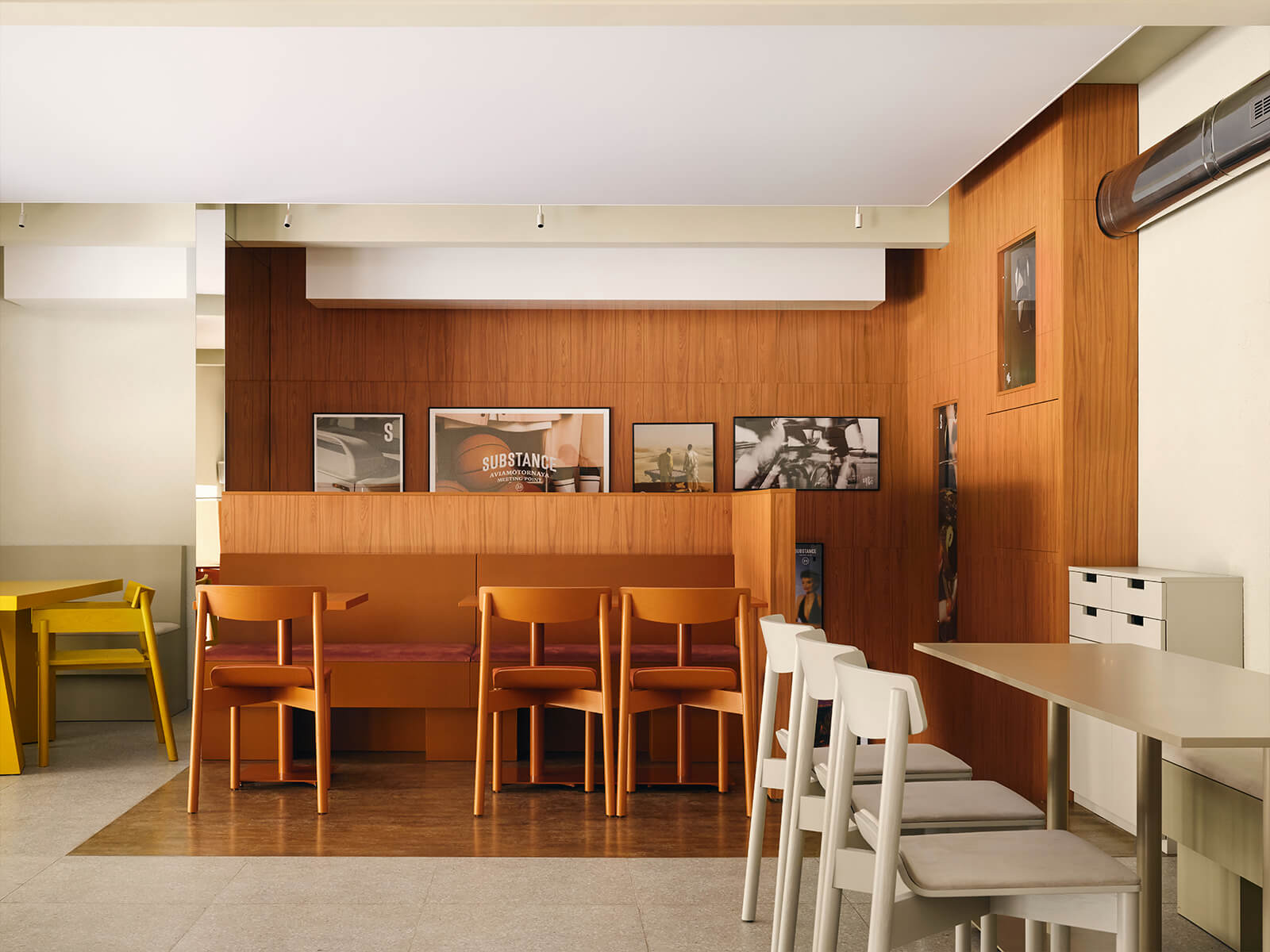 Бунтарский интерьер бильярдного клуба в центре Москвы — проект KIDZ