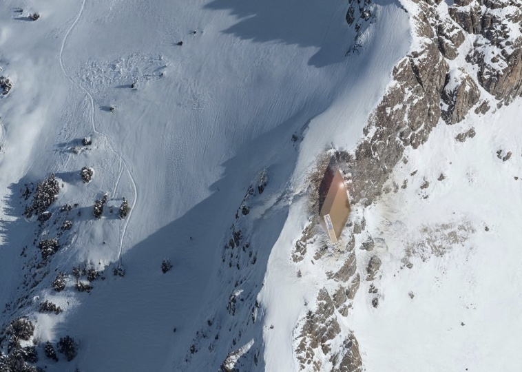 Студия Carlo Ratti Associati спроектировала укрытие для альпинистов