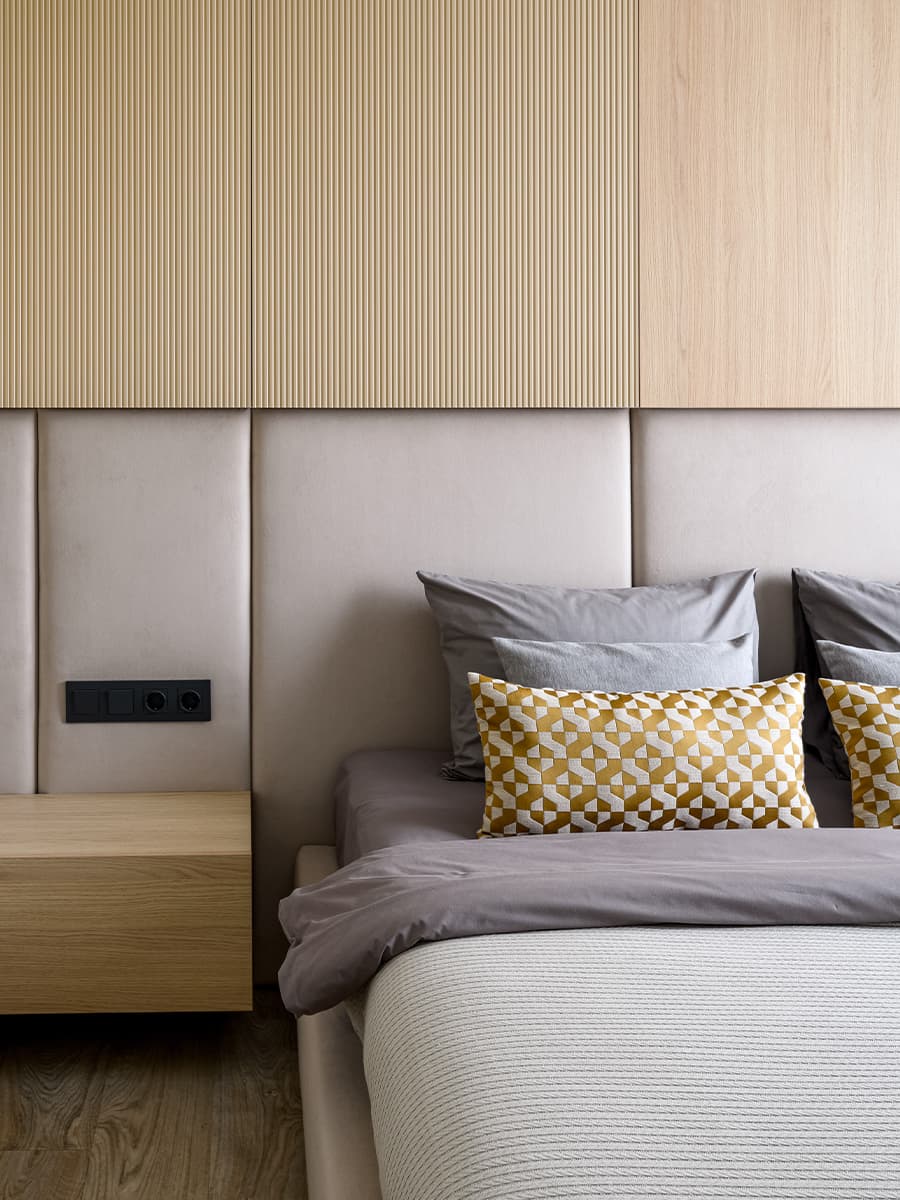 Выверенные пропорции в интерьере квартиры для молодой семьи — проект BULOVICH STUDIO