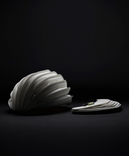 Лондонский бренд Ventete разработал надувной велосипедный шлем